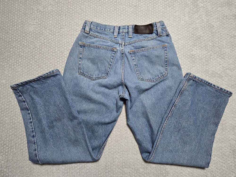 Vintage Perry Ellis America Light Wash Straight Leg Denim Jeans